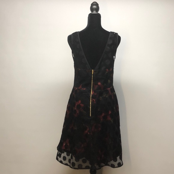 Floral Betsy Johnson A-Line Dress - Picture 5 of 9